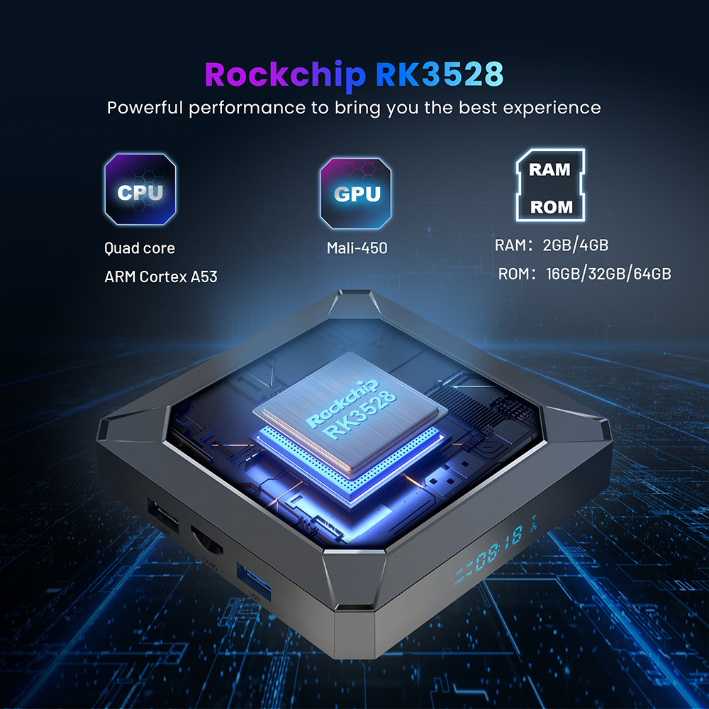 New X98K Android 13 TV Box 8K  - Radxa Rock 5B 16Gb ulasan dan harga