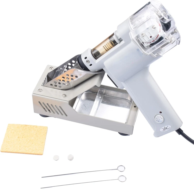 100W Double Suction Pump Vacuu - Desoldering Gun Vacuum Electric ulasan dan harga
