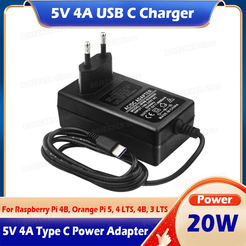 5V 4A USB C Charger For Raspbe - Banana Pi Bpi-M5 ulasan dan harga