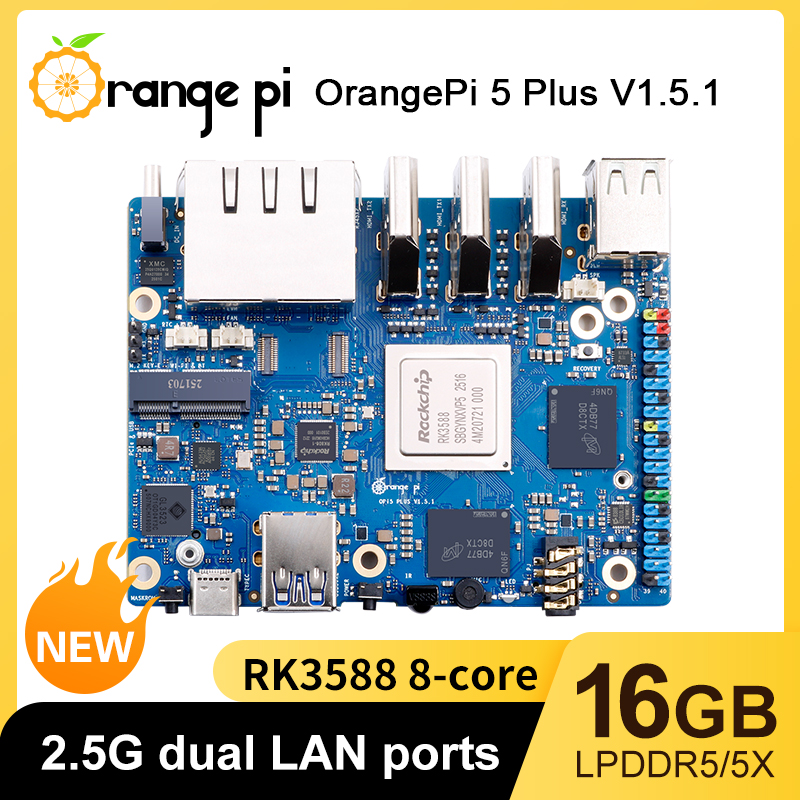 【Hot Sale】Orange Pi 5 Plus 16G - Orange Pi 5 Plus 16Gb ulasan dan harga