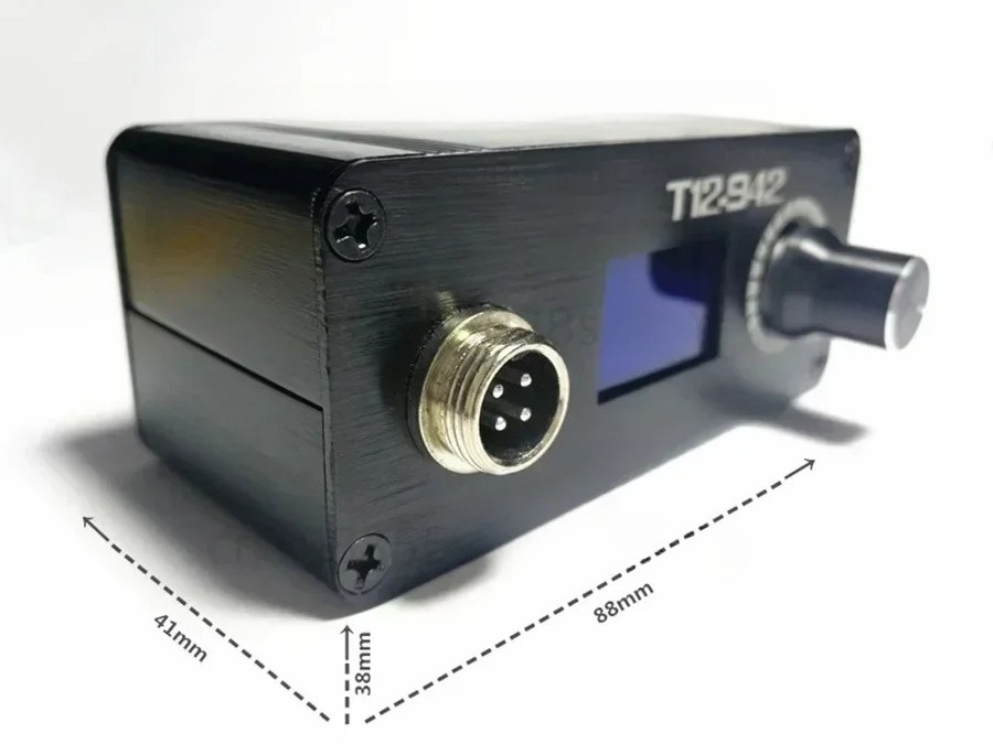 MINI T12 STC OLED Digital Sold - Soldering Station T12 Oled ulasan dan harga