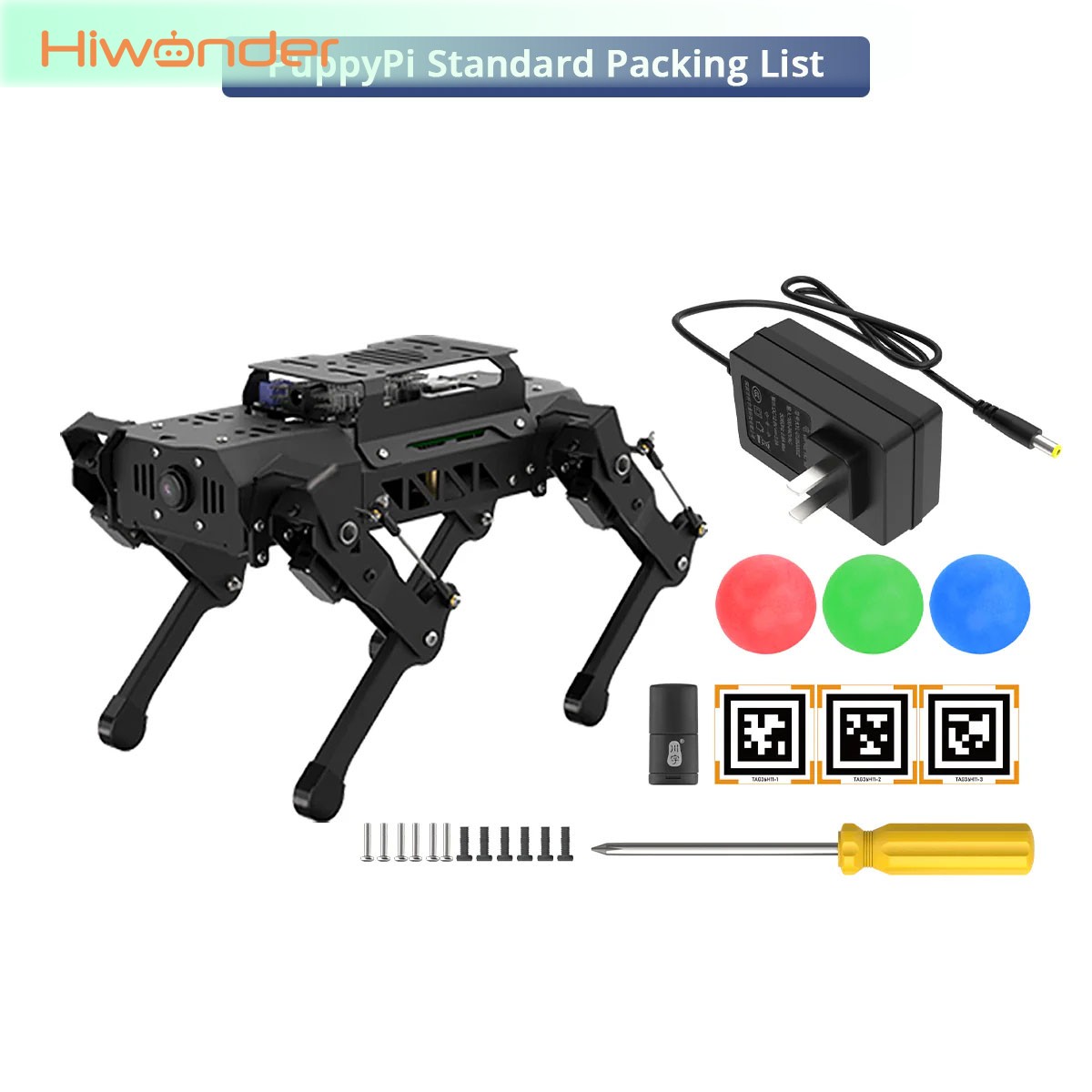 Hiwonder PuppyPi Standard Kit  - Raspberry Pi 5 8Gb Kit ulasan dan harga