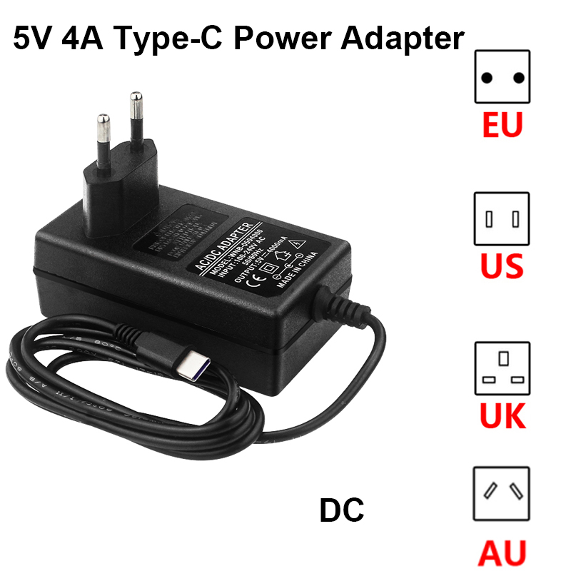 5V 4A Power Supply 20W USB Typ - Banana Pi Bpi-M5 ulasan dan harga
