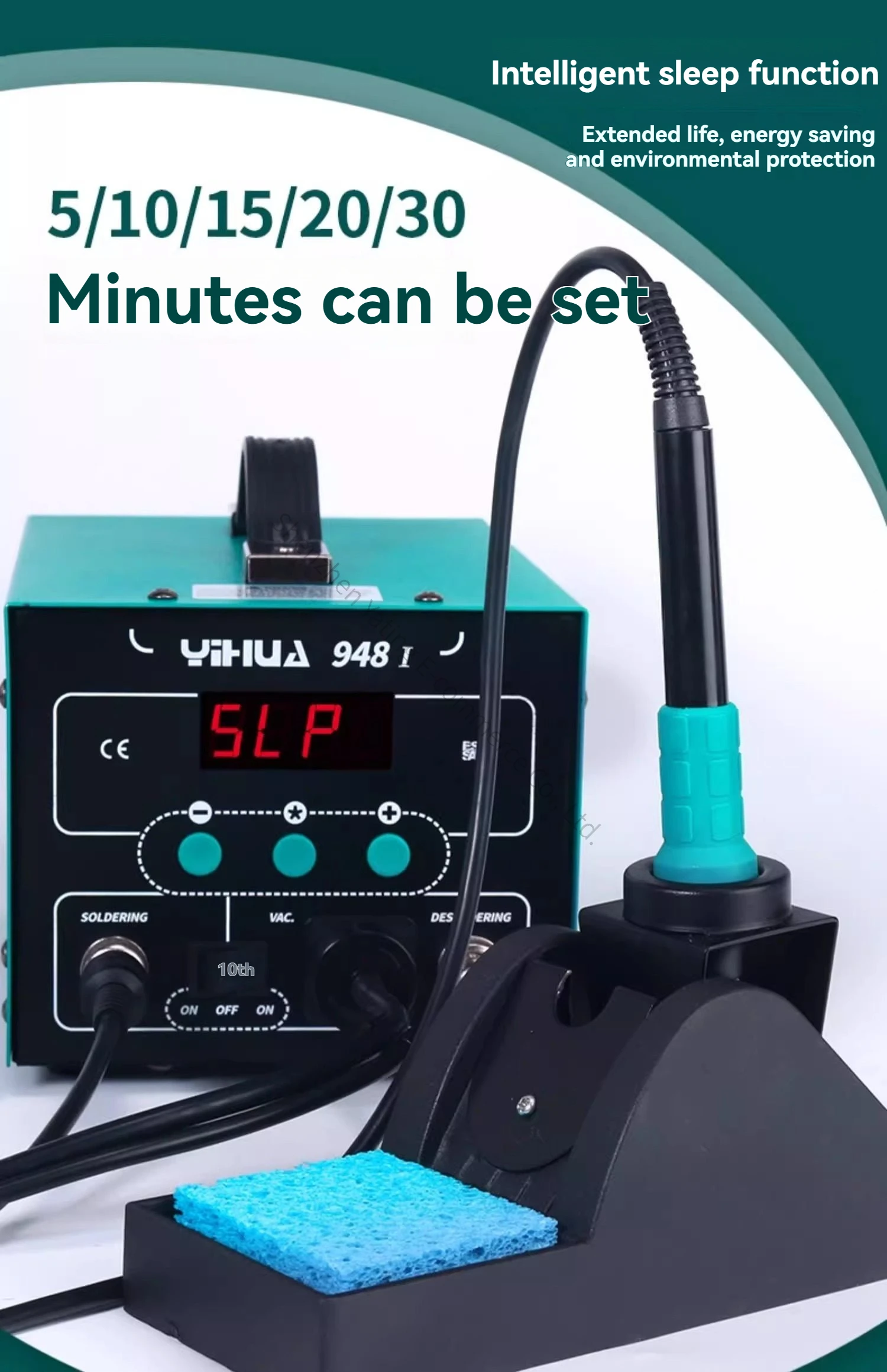 New 948-I Automatic Electric D - Desoldering Gun Vacuum Electric ulasan dan harga
