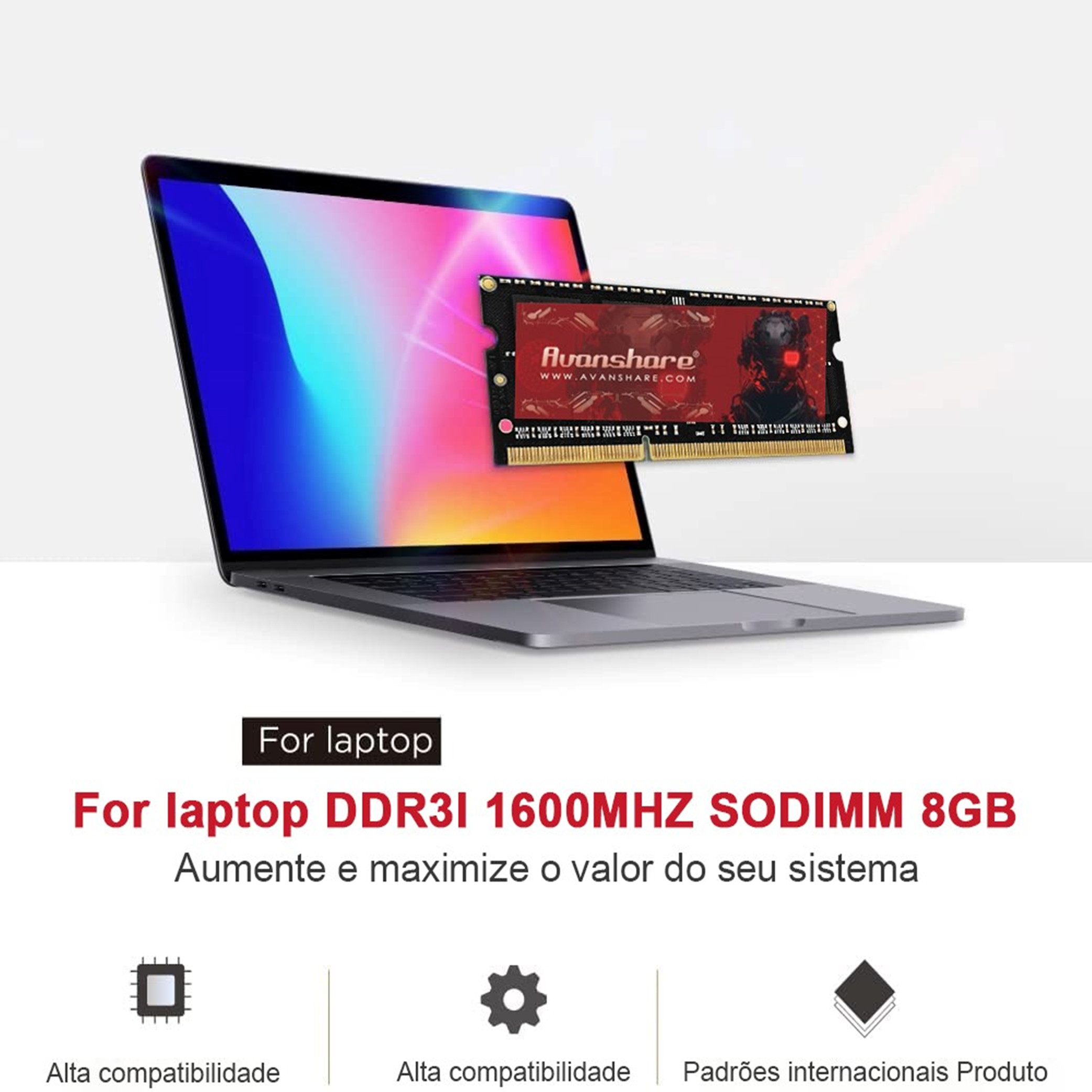 Avanshare Ram Memory DDR5 DDR4 - Khadas Vim4 8Gb ulasan dan harga