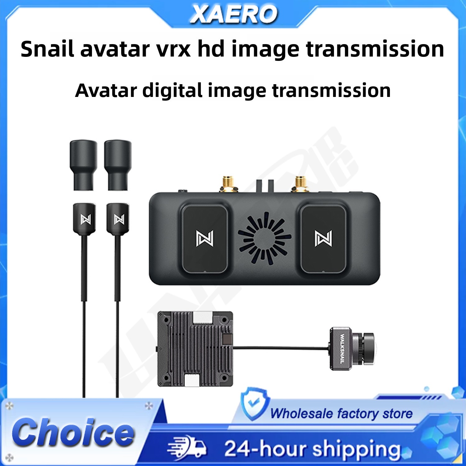 Walksnail Avatar HD VRX Receiv - Fpv Goggles Avatar Hd Receiver ulasan dan harga