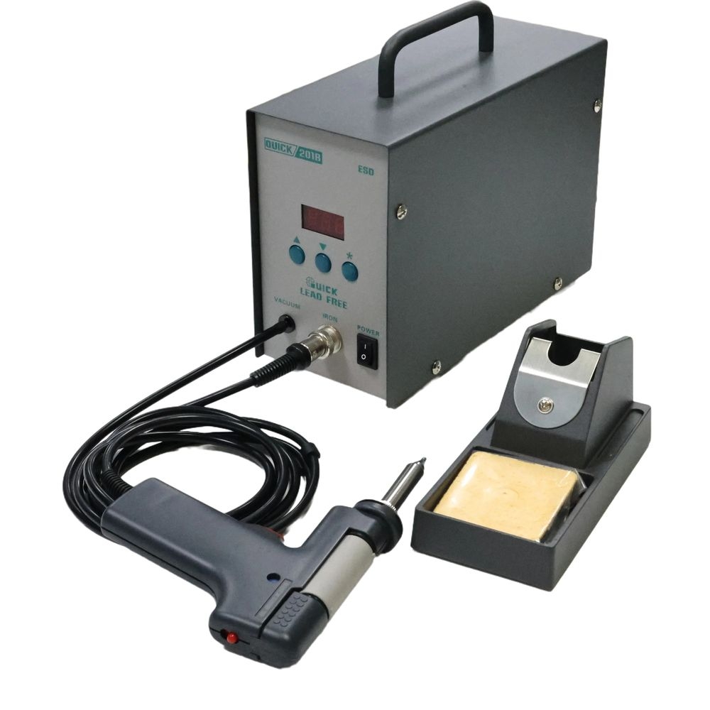 Quick 201B New Desoldering Gun - Desoldering Gun Vacuum Electric ulasan dan harga