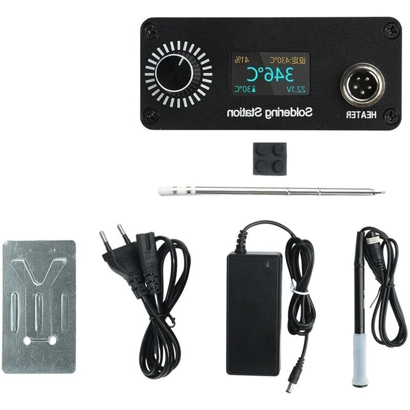 AB11-T12 For Home Repairing So - Soldering Station T12 Oled ulasan dan harga