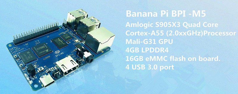 Banana PI BPI M5 New Generatio - Banana Pi Bpi-M5 ulasan dan harga