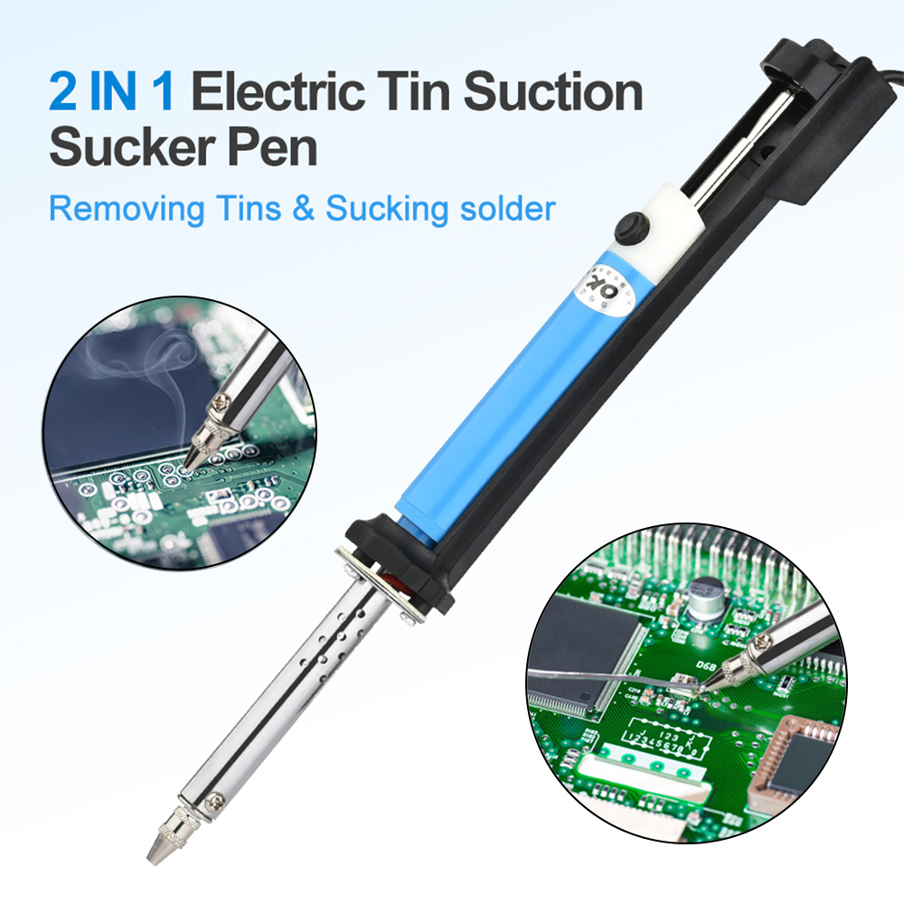 30W Electric Vacuum Desolderin - Desoldering Gun Vacuum Electric ulasan dan harga