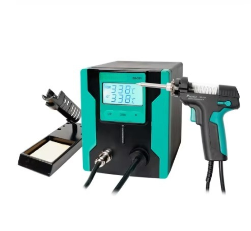 ESD Safe SS-331H Digital Elect - Desoldering Gun Vacuum Electric ulasan dan harga