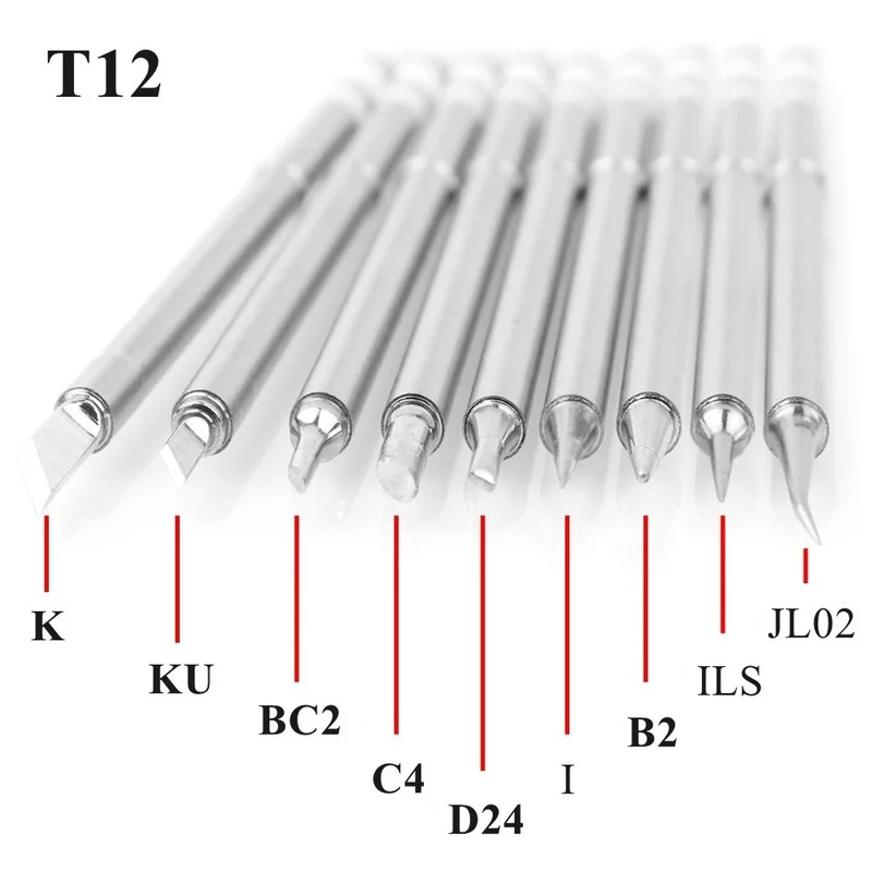 T12 Soldering Solder Iron Tips - Soldering Station T12 Oled ulasan dan harga