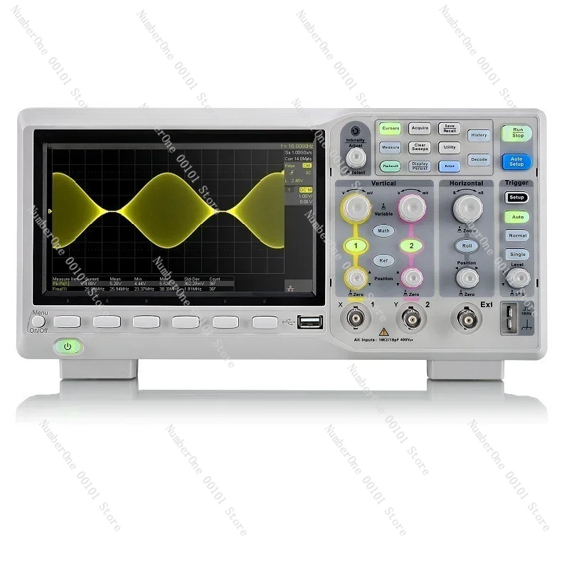 SDS1204X-E SDS1104X-E 4CH Supe - Digital Storage Oscilloscope 100Mhz 4Ch ulasan dan harga