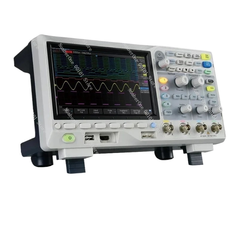 SDS1204X-E SDS1104X-E 4CH Supe - Digital Storage Oscilloscope 100Mhz 4Ch ulasan dan harga